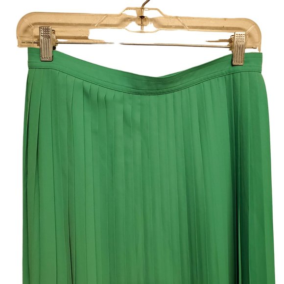 J. Crew Skirts J Crew Petite Pleated Midi Skirt In Vintage Kelly